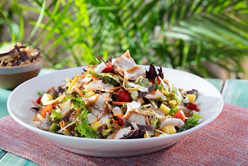 Salads Bahama Breeze Entrées Menu
