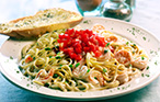 Calypso Shrimp Pasta main dish recipe from Bahama Breeze