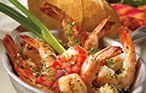 Fire Roasted Jerk Shrimp appetizer recipe from Bahama Breeze