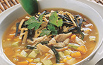 Yucatan Chicken and Tortilla Soup recipe from Bahama Breeze