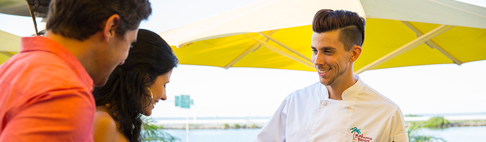 The Bahama Breeze community fosters a culture of caring about people