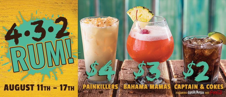 National Rum Day - August 11th-17th