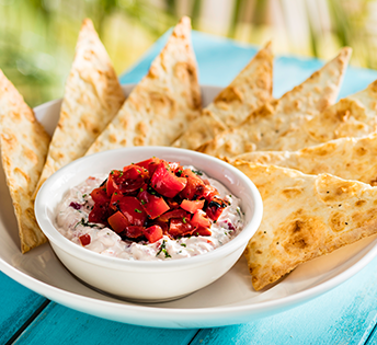 Goat Cheese & Bell Pepper Dip