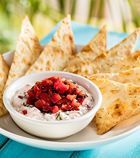 Goat Cheese & Bell Pepper Dip