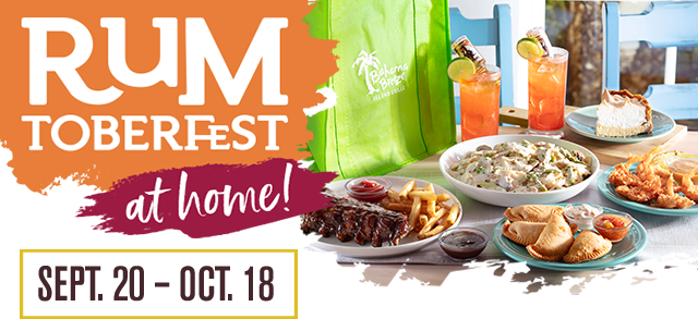 Rumtoberfest at home! Sept. 20 - Oct. 18