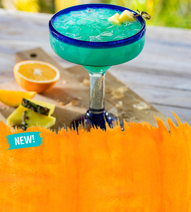 Blue Curaçao Margarita