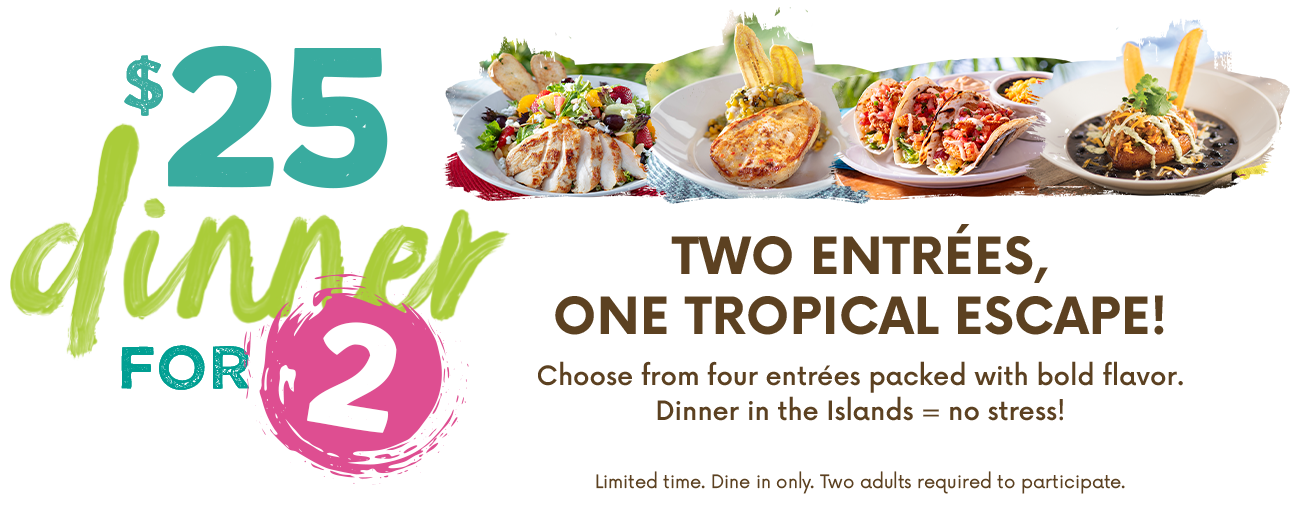 $25 Dinner for Two
