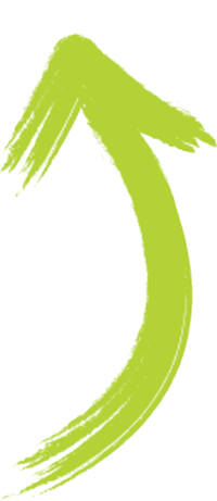 Green arrow pointing from margarita image to text that reads 'On The Rocks.'