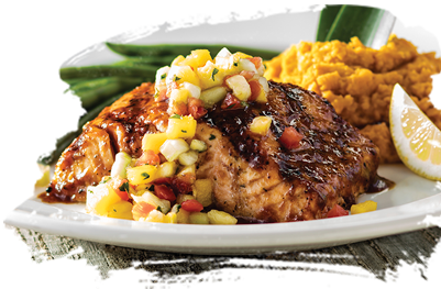 Tequila Sunburn Glazed Salmon