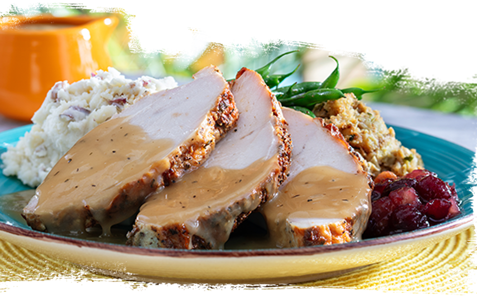 Island Style Turkey Dinner