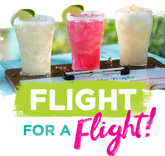 Flight for a flight at Bahama Breeze